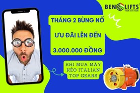 THÁNG 2 BÙNG NỔ ƯU ĐÃI LÊN ĐẾN 3.000.000 ĐỒNG KHI MUA MÁY KÉO ITG